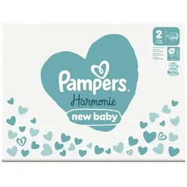 Pampers Pampers® Windeln HarmonieTM Größe Gr.2 (4-8 kg) für Neugeborene (0-3 Monate), 204 St.