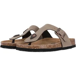 Sandale CRUZ "Barns W Cork Sandal", Gr. 39, braun (timber wolf), Synthetik, sportlich, Schuhe