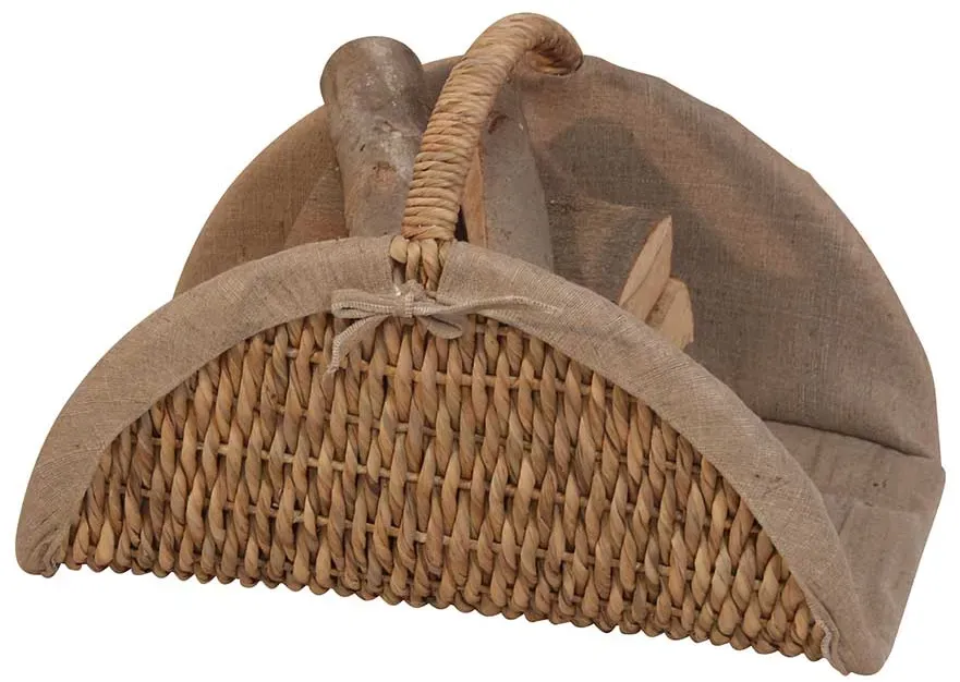 Korb für Holz Geflecht