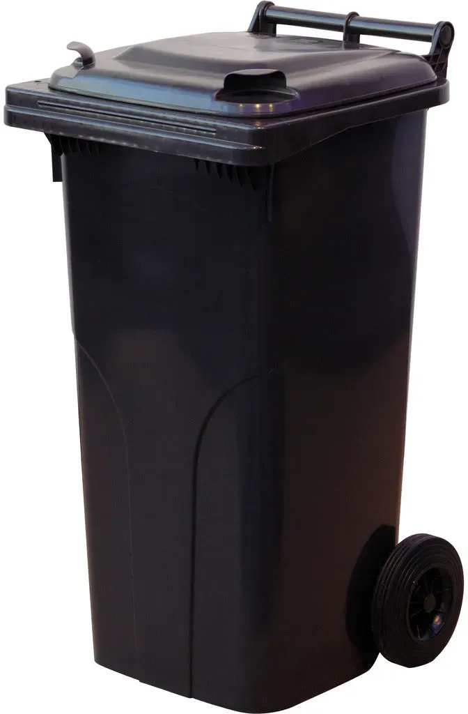 Abfall- und Wertstoffsammelbehälter / 2-Rad Container (F) -  gelb / gelb / 480