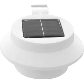 expo-bˆrse gmbh Dachrinnenleuchte 2 er Set LED Solar Weiss