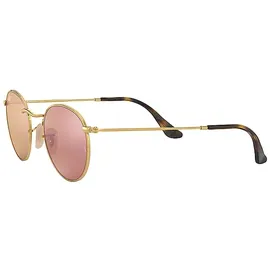 Ray-Ban Round Flash RB3447 112/Z2 50-21 polished gold/copper