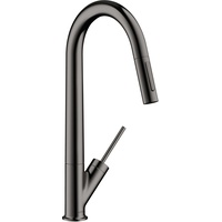 Hansgrohe Axor Starck 270 mit Ausziehbrause Eco Polished Black Chrome (12800330)