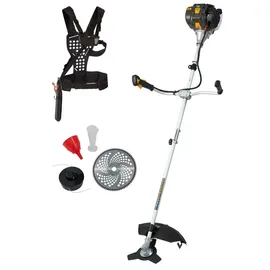 TEXAS BC358D Benzin Motorsense 4-Takt | 35,8 cm3 | 42 cm Arbeitsbreite | 5,5 kg | gelb/rot/schwarz/silber