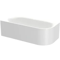 Bette oval Badewanne „BetteLux Oval IV Silhouette“ 185 × 85 cm in Weiß