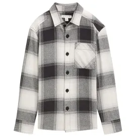 Tom Tailor Jungen Kinder Oversize Hemd im Karomuster, 36804 - Off White Black Big Check, 152