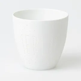 r√§der design Teelichthalter Sommerlicht Porzellan Weiß