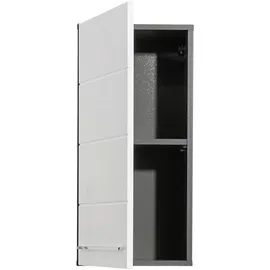Bega BBK Hängeschrank Gloss, Weiß Hochglanz - B 34 cm, - 1 Tür