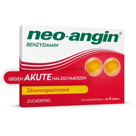 Klosterfrau neo-angin Benzydamin akute Halsschmerzen Zitrone