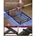 VASAGLE Bettgestell 90 x 200 cm mit LED-Beleuchtung, USB-C-Anschluss, Steckdosenleiste