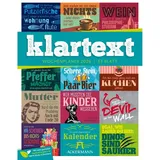 Ackermann Klartext Sprüchekalender Wochenplaner 2026