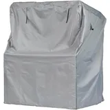 mehr Garten Premium Strandkorbhülle 125 x 100 x 165 cm Grau