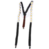 Orlob Fasching Hosenträger mit Blumen - Magariten