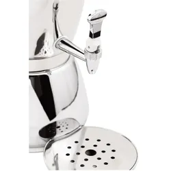 Premium Samowar - SAMORAI 1 silver  - Teekocher
