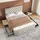 XDOVET Polsterbett 180 x 200 cm Beige