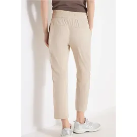 Cecil Mid Waist Slim Leg Hose Casual Fit Beige XXL