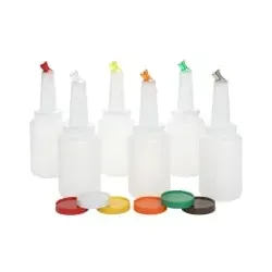 Bottle-Pour-Master Aufbewahrung und Ausgießer, 2 Liter 0700 , Farbe: orange