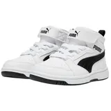 Puma Rebound V6 Mid AC+ PS Kids (393832) white/black