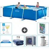 Rechteckiger Frame Pool - 300x200x75 Cm - 7-teilig  S124