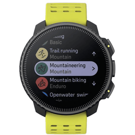 Suunto Vertical black/lime Edelstahl