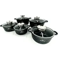 klönberg Wunderschöne Töpfe Topf-Set 10-tlg. 1,3L + 1,7L + 2,4L + 3,1L + 4,3L