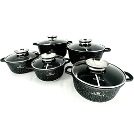 klönberg Wunderschöne Töpfe Topf-Set 10-tlg. 1,3L + 1,7L + 2,4L + 3,1L + 4,3L