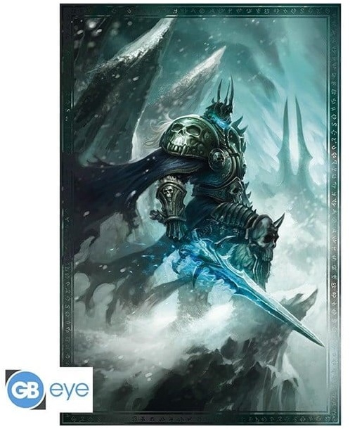 - WORLD OF WARCRAFT Poster The Lich King (91.5x61cm) - Plakat