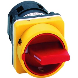Sälzer Nockenschalter 20A 1 x 90° Gelb, Rot 1St.