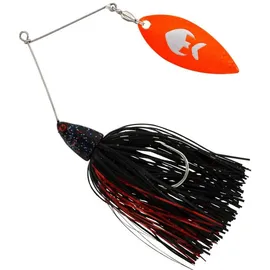 Westin Monster Vibe 23g Spinnerbaits, Kunstköder, Angelköder, Hechtköder, Zanderköder, Köder für Hecht, Zander, Barsch, Barschköder, Farbe:Black Mamba
