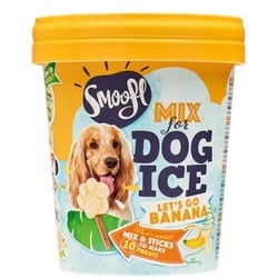 Smoofl Eis Mix für Hunde Banane
