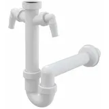qpool24 AlcaPlast Siphon Ablaufgarnitur