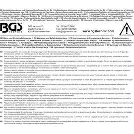BGS Kipp-Verlängerung 12,5 mm (1/2") 500 mm