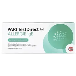 PARI TestDirect ALLERGIE IgE Selbsttest Blut 1 St