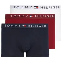 Tommy Hilfiger Um0um03181 Boxershorts 3 Einheiten Des Sky / White / Rouge S