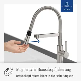 Villeroy & Boch Steel Expert Compact Window Einhebelmischer Edelstahl