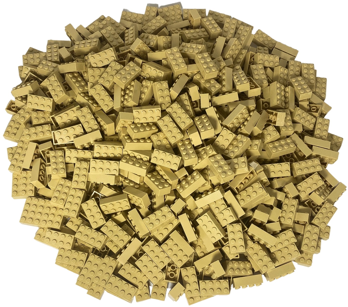 LEGO® 2x4 Steine Hochsteine Hellbeige - 3001 - Menge 100x