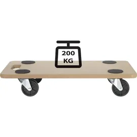TOOLCRAFT TO-6811791 EWSU1012-575 Transportroller MDF Traglast (max.): 200 kg 582 mm x 291 mm x 110 mm