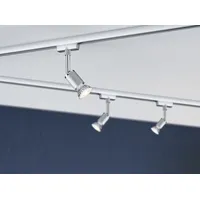 Paulmann URail Schienenspot Pure ll Basisset chrom-matt 11 cm