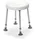 DRIVE Duschhocker Delphi geschlossen weiß max. 180 kg Höhe 45-55 cm
