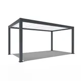 Weide Carport 3,00 x 5,30 m anthrazit