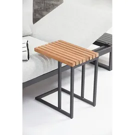 Zebra Technologies Fly Beistelltisch 45 x 31 x 49 cm natur/graphit