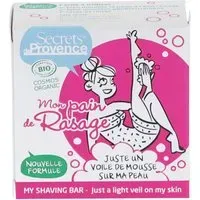 Secrets de Provence Pain Rasage Femme Bio Savon 90 g