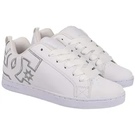 DC Shoes Court Graffik Damen Weite M Weiß/Silber 37,5
