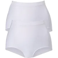 petite fleur Shapingslip Damen 2xweiß Gr.L (44/46)