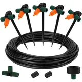 Siena Garden Bewässerungssystem Starterset Tropfer 0,8 m schwarz
