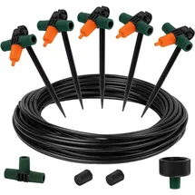Siena Garden Bewässerungssystem Starterset Tropfer 0,8 m schwarz