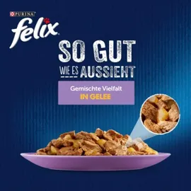 FELIX So gut wie es aussieht in Gelee Sorten-Mix 44 x 85 g