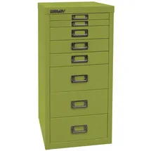 BISLEY MultiDrawer Schubladenschrank 38 x 28 x 59 cm grün