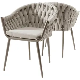 Destiny Sessel MOLINO 59 x 61 x 81 cm taupe 2 St.