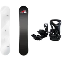 F2 Set Snowboard T-Ride Mirror Weiss 154cm + Sonic